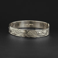 Killerwhales - Silver Bracelet