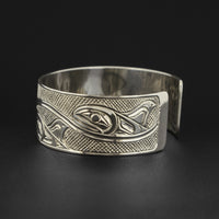 Pod of Killerwhales - Silver Bracelet