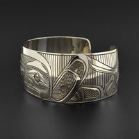 Human - Silver Bracelet