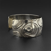 Salmon Troutheads - Silver Bracelet