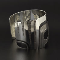 Abstract - Silver Bracelet