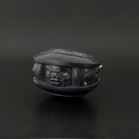First Men - Argillite Pendant with Abalone Inlays