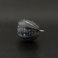 First Men - Argillite Pendant with Abalone Inlays