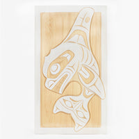 Killerwhale - Yellow Cedar Panel