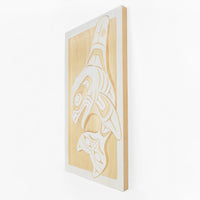 Killerwhale - Yellow Cedar Panel