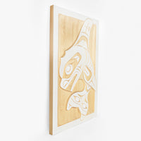 Killerwhale - Yellow Cedar Panel