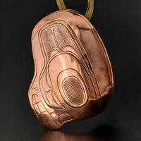 Skull - Copper Pendant