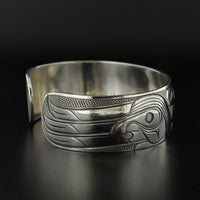 Raven Transforming - Silver Bracelet