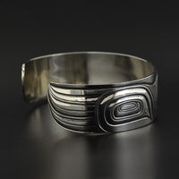 Raven and the Light - Silver Bracelet