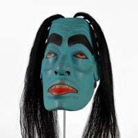 Otter Woman - Red Cedar Mask