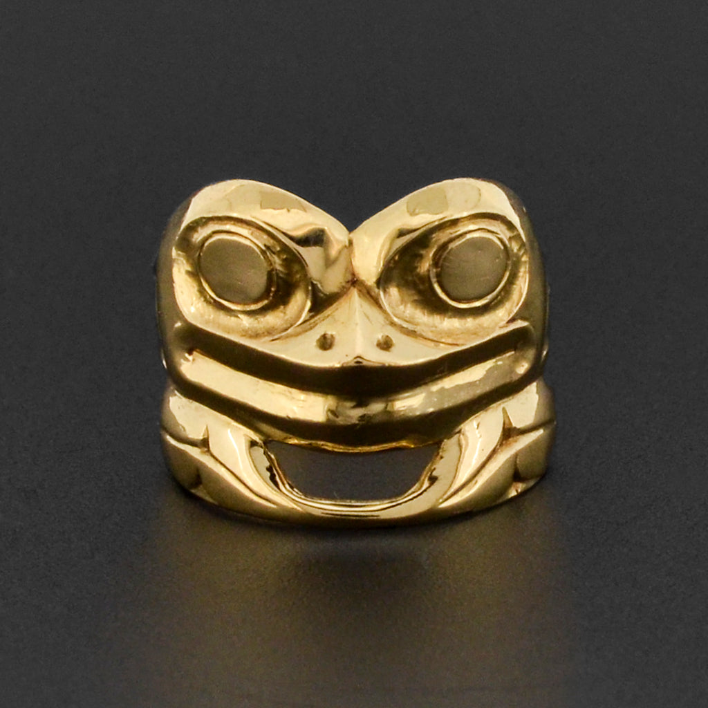 Frog 18k Gold Ring – Lattimer Gallery