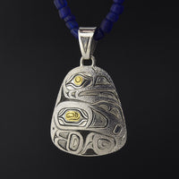Raven - Silver Pendant
