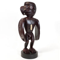 Eagle Man - Red Cedar Sculpture