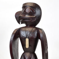 Eagle Man - Red Cedar Sculpture