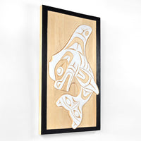 Orca - Yellow Cedar Panel