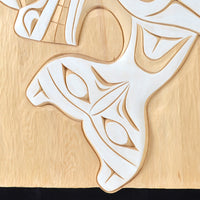 Orca - Yellow Cedar Panel