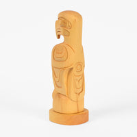 Eagle - Yellow Cedar Sculpture