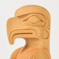 Eagle - Yellow Cedar Sculpture