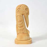 Raven - Yellow Cedar Sculpture
