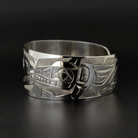 Wolf and Cub - Silver Bracelet