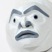 Moon Mask - Red Cedar Mask