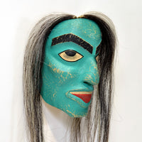Otter Woman - Yellow Cedar Mask