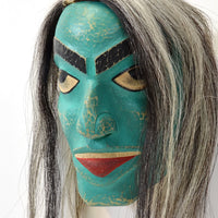 Otter Woman - Yellow Cedar Mask