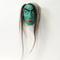 Otter Woman - Yellow Cedar Mask