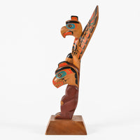 Thunderbird and Bear - Cedar Pole