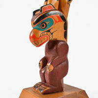 Thunderbird and Bear - Cedar Pole