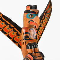 Thunderbird and Bear - Cedar Pole