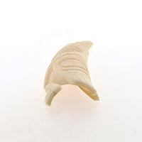 Raven - Whale Tooth Carving
