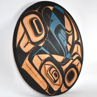 Double-Finned Orca - Red Cedar Panel