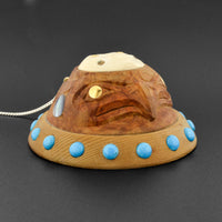 Moon and Its Universe - Boxwood Pendant