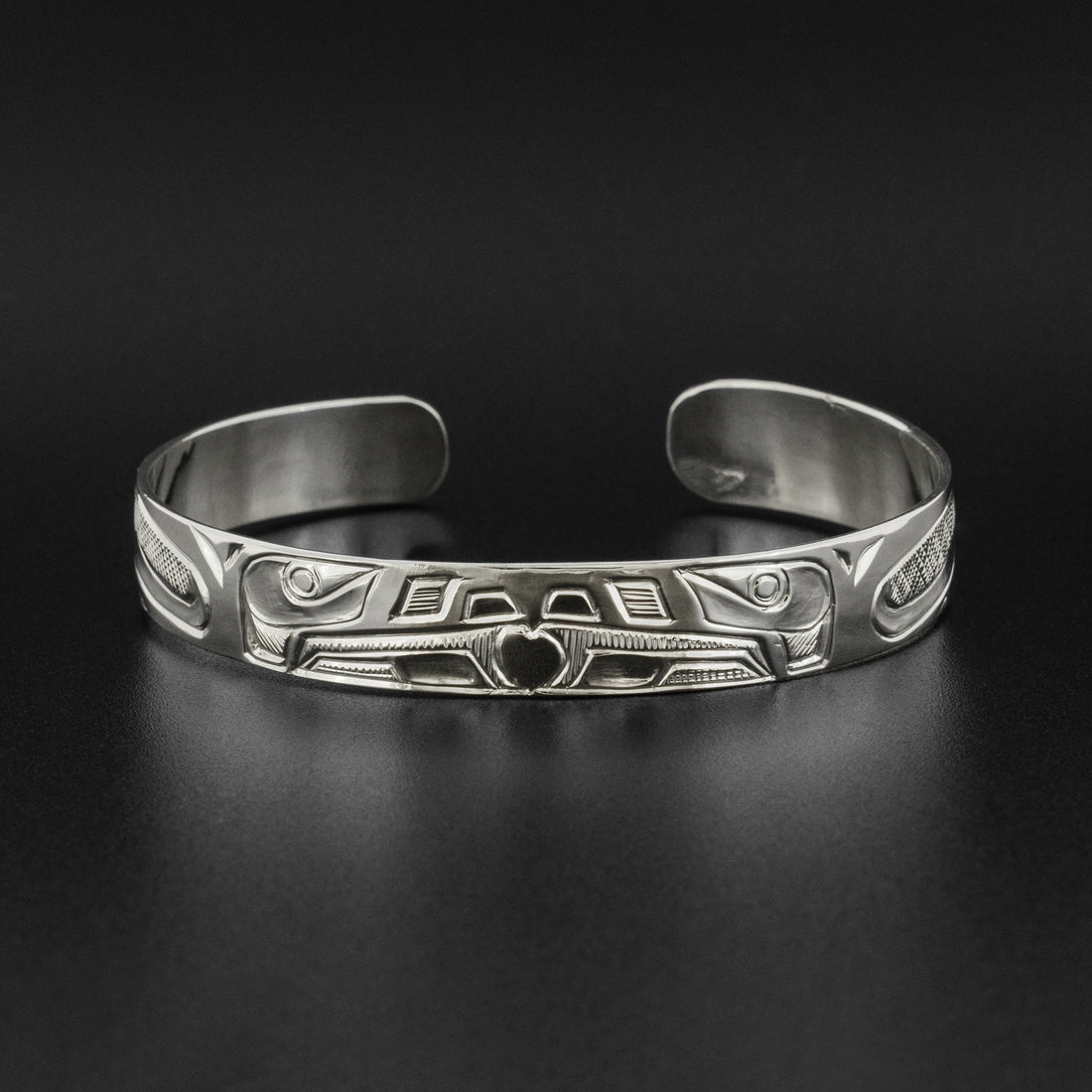 Ravens - Silver Bracelet