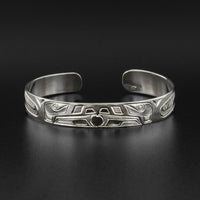 Ravens - Silver Bracelet