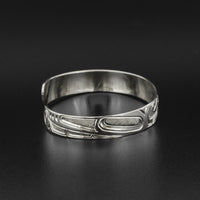 Ravens - Silver Bracelet