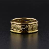 Hummingbirds - 14k Gold Ring