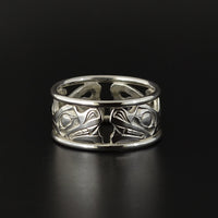 Whales - Silver Ring