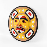 Moon Mask - Red Cedar Mask