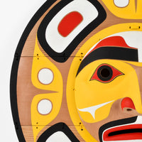 Moon Mask - Red Cedar Mask