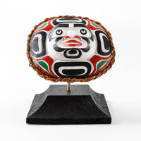 Moon - Red Cedar Maskette