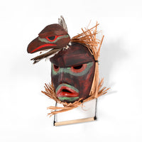 Raven - Red Cedar Mask