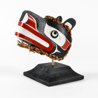 Wolf - Red Cedar Maskette