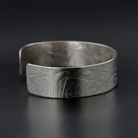 Abstract - Silver Bracelet