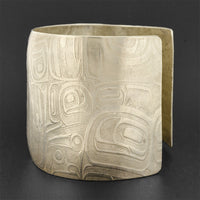 Abstract - Silver Bracelet