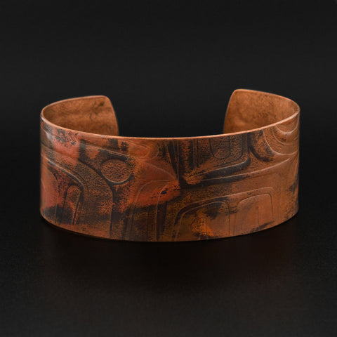 Abstract - Copper Bracelet