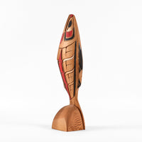 Salmon - Red Cedar Sculpture