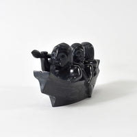 Haida Canoe - Argillite Sculpture