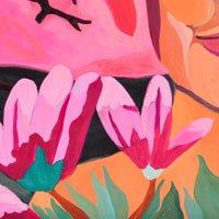Mother Nature Works to Stop Global Warming - Oil on Canvas